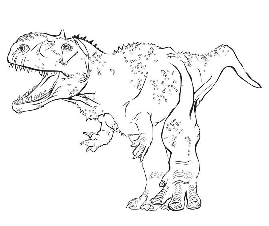 Страшний динозавр