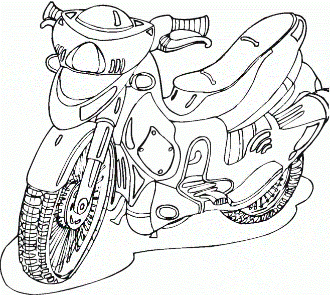 Швидкий мотоцикл