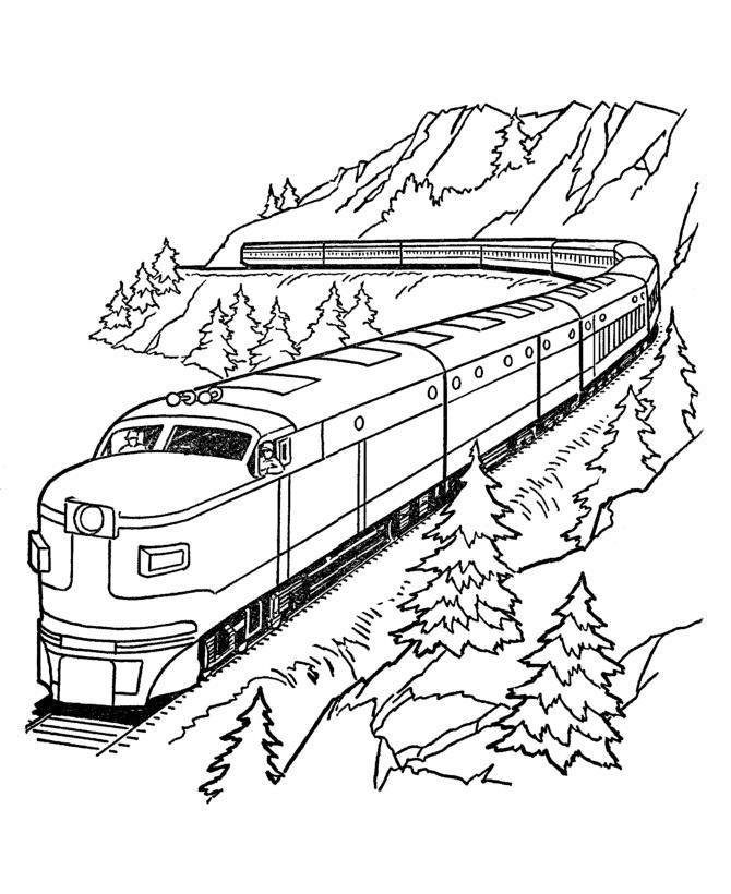 поїзд в горах