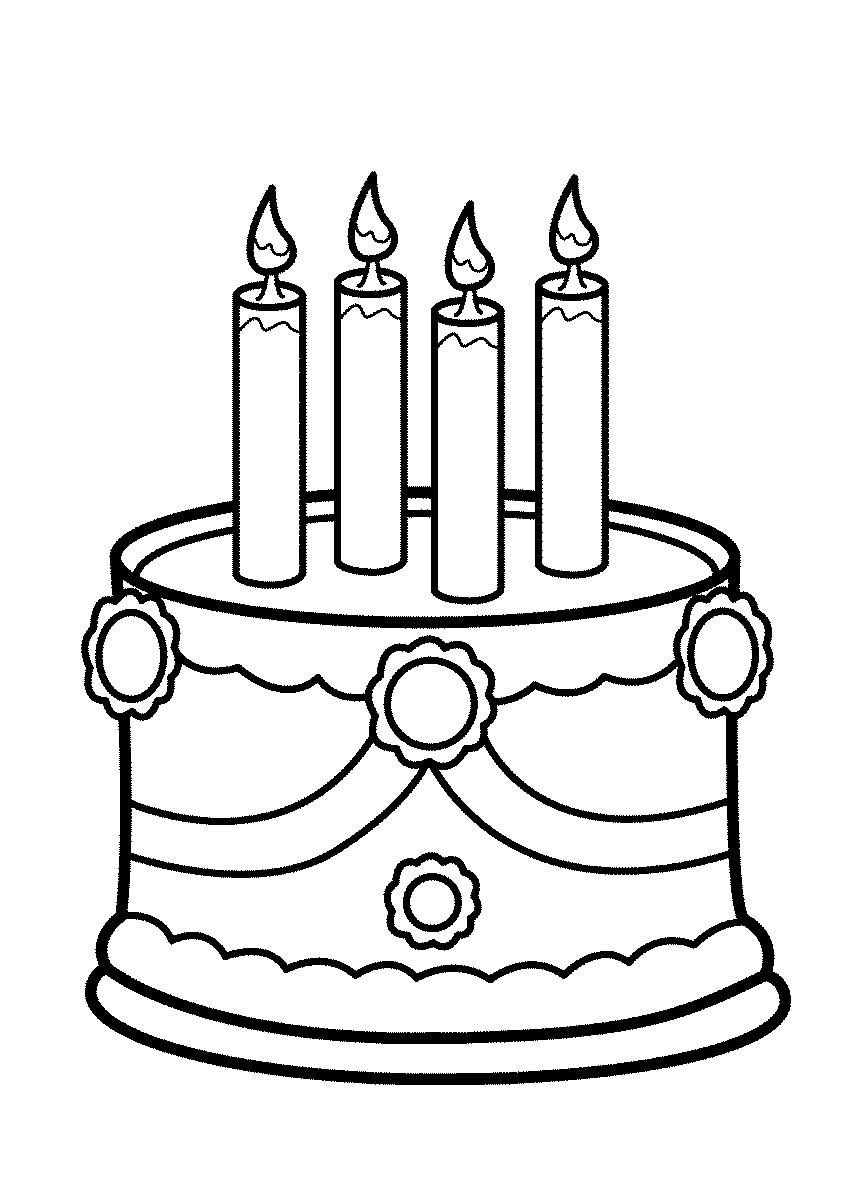 Торт зі свічками