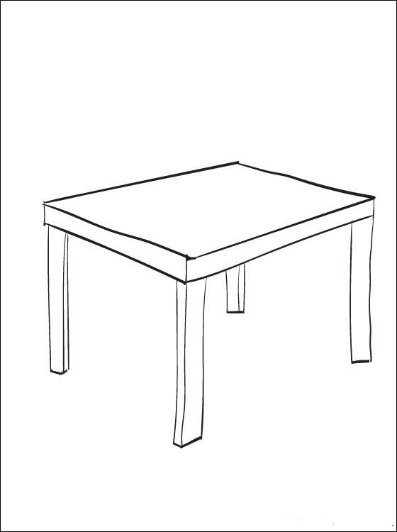 Невеликий столик