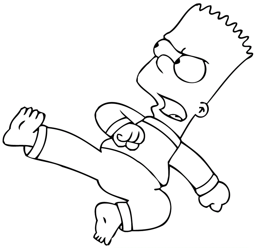 Барт каратист
