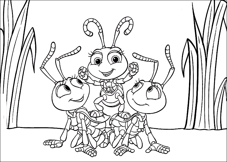 Три мурашки