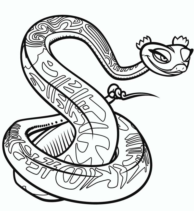 Змія каратистка