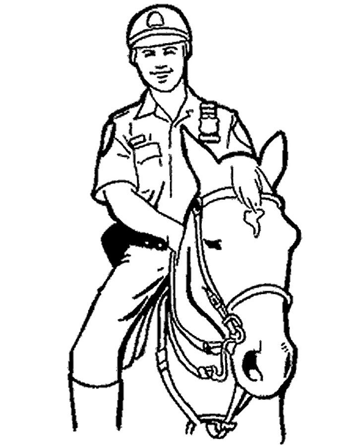 Поліцейський на коні