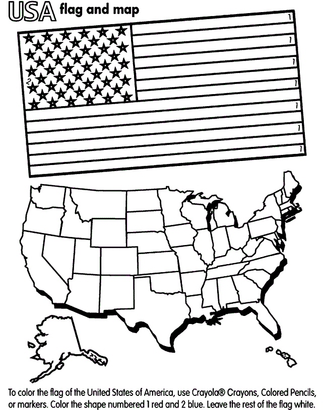 Карта і прапор