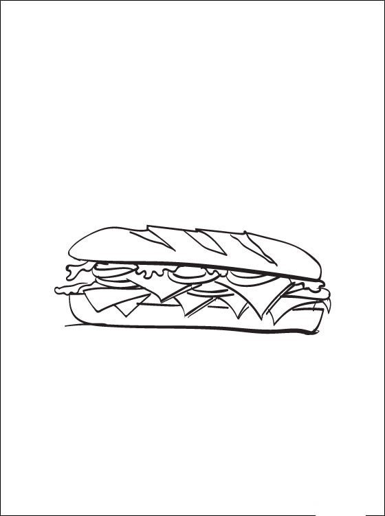 Бутерброд з батона