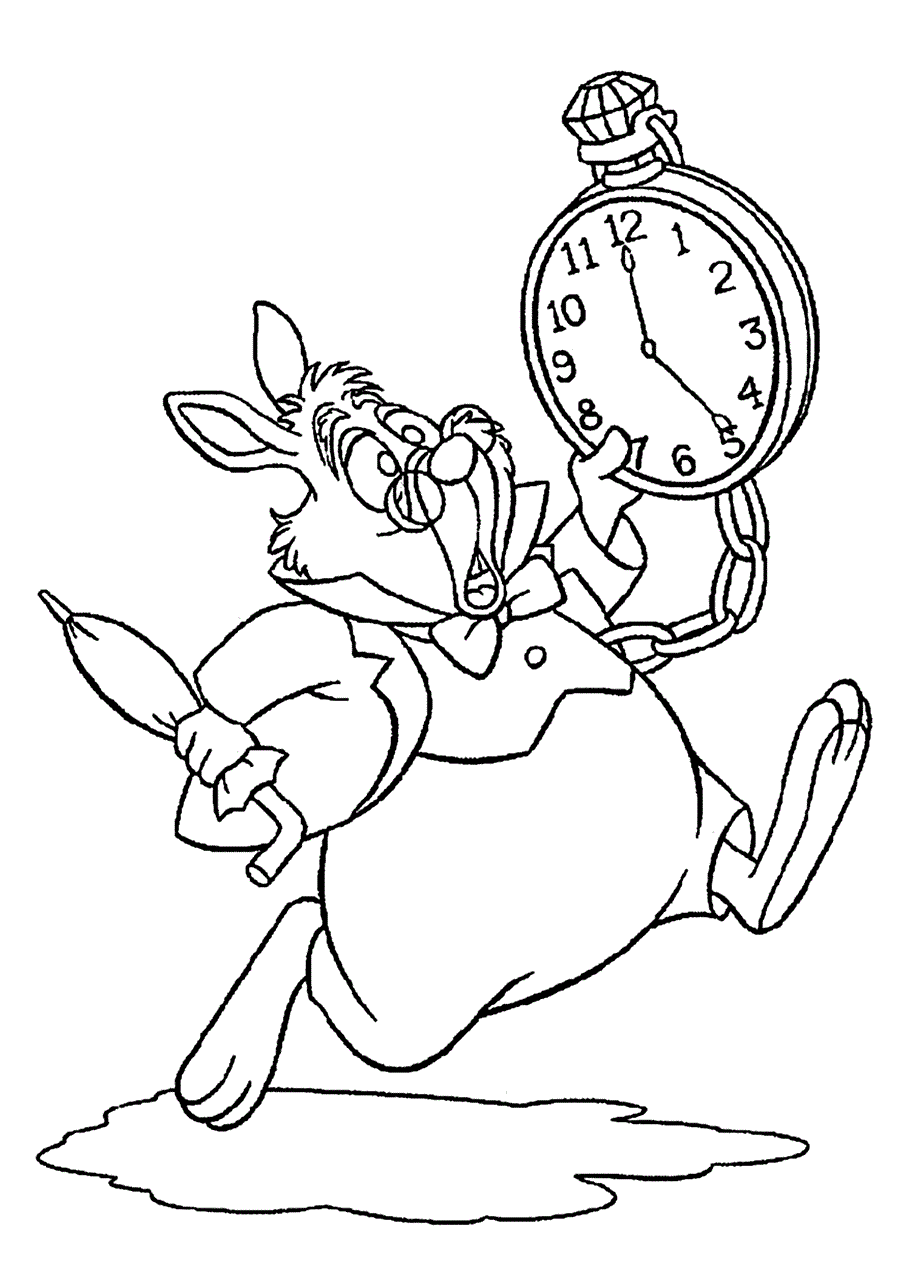 Кролик з годинником