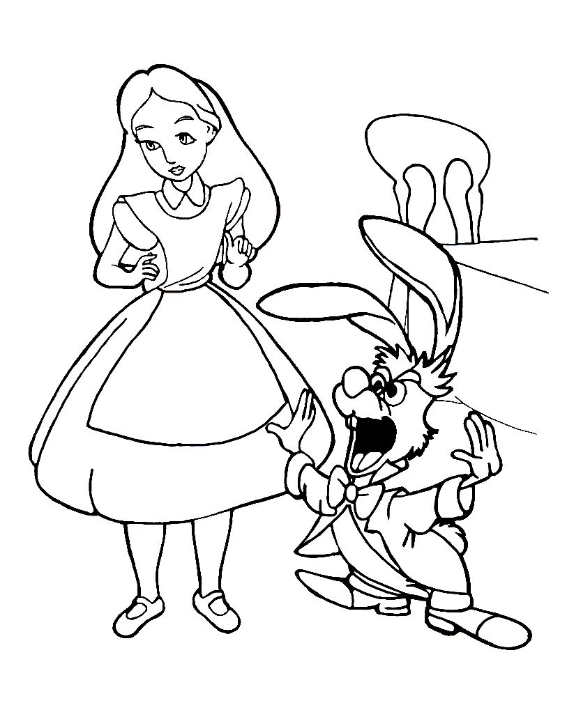 Аліса і кролик