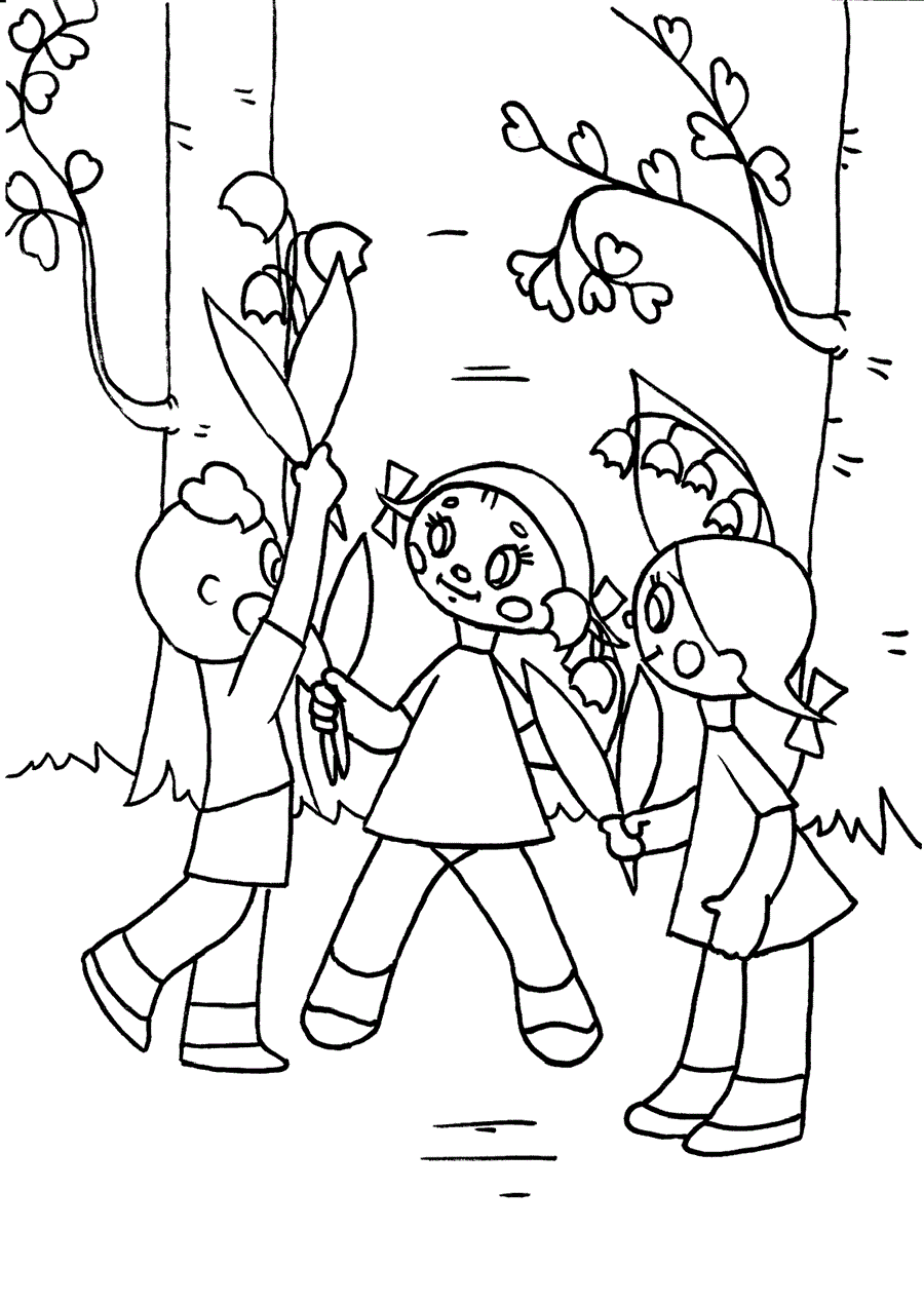 Діти в лісі