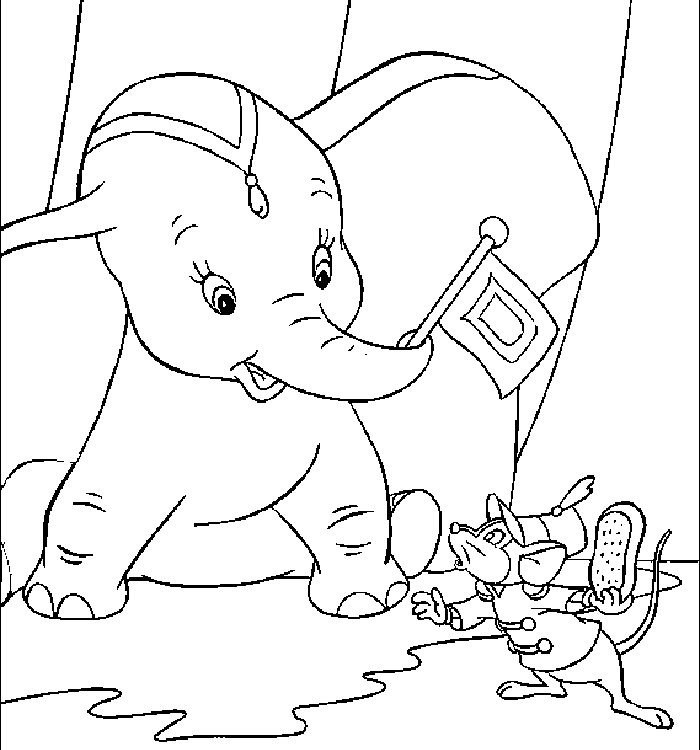 Слоненя і мишка