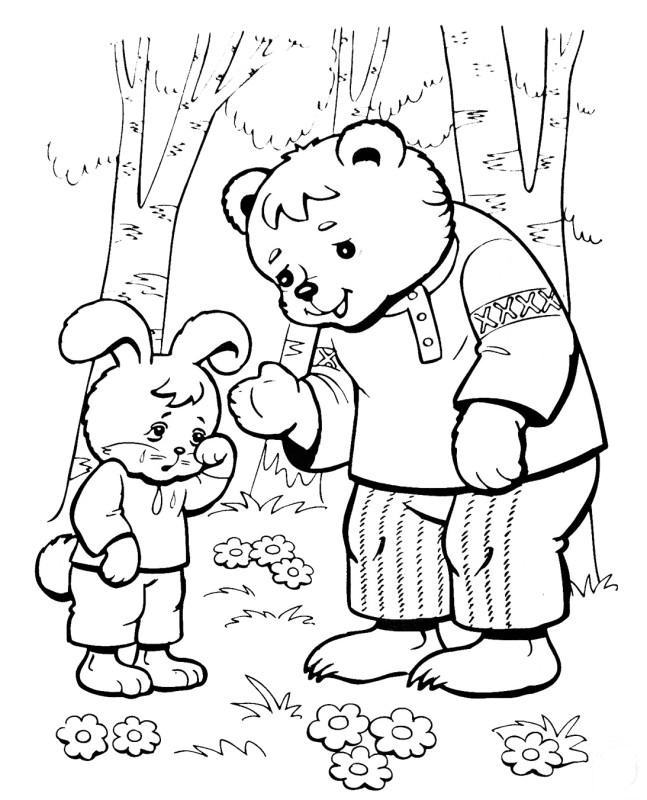ведмідь і заєць