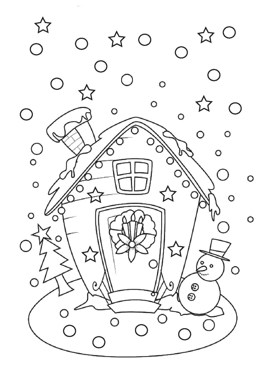 Картинка Зимовий будиночок