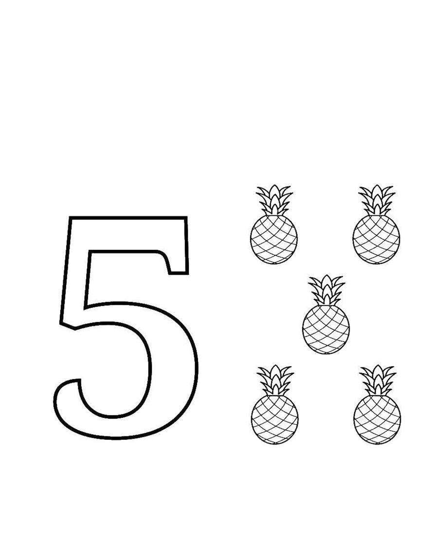 п'ять ананасів