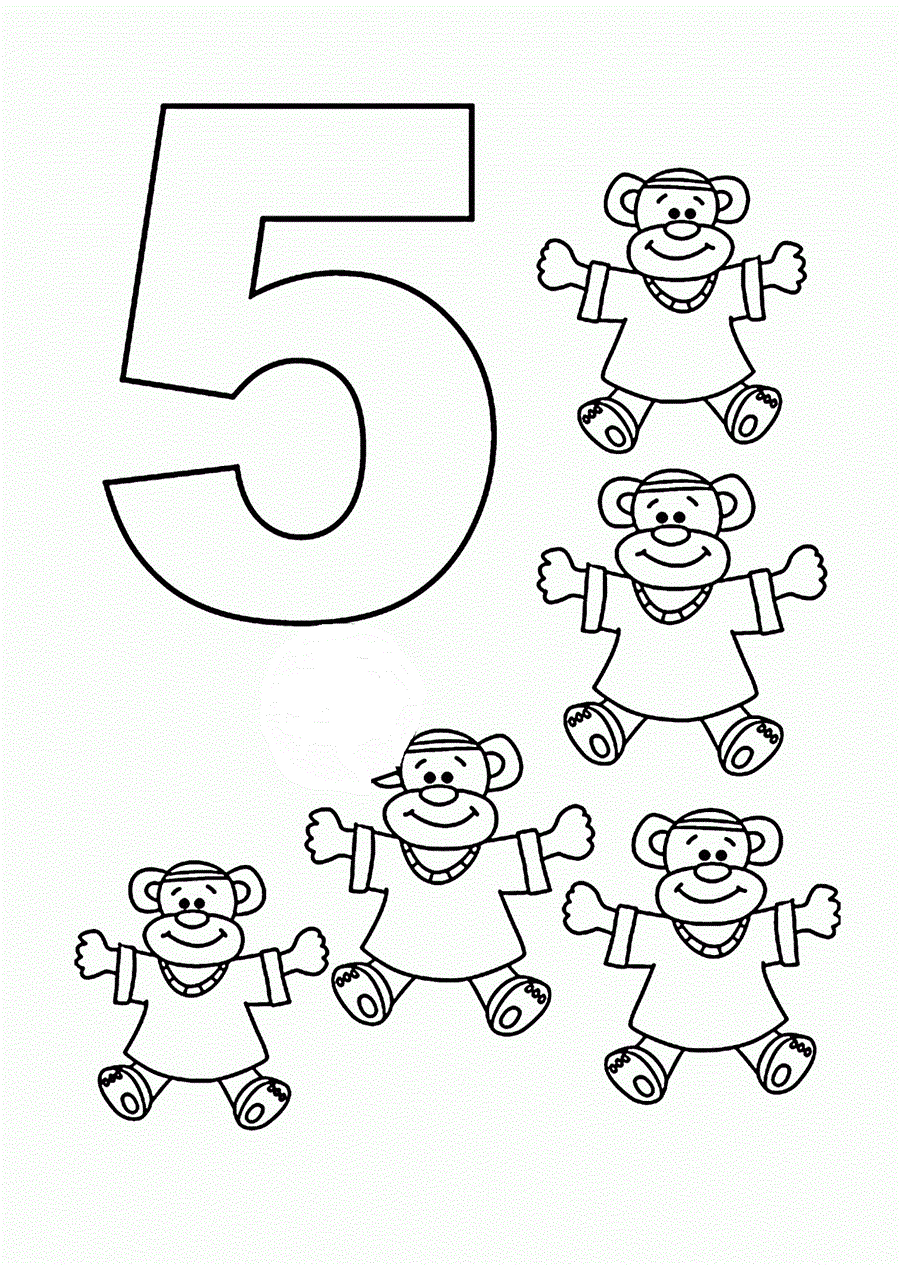 п'ять мавп