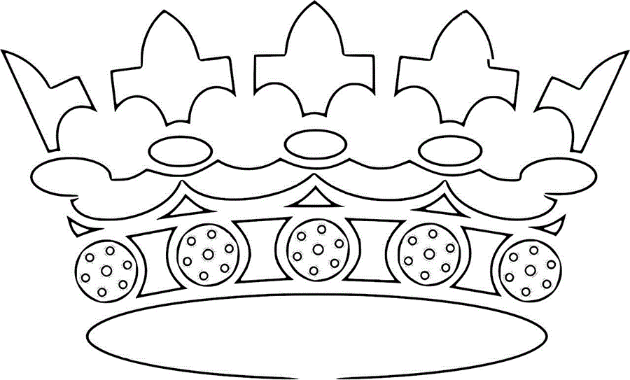 Розмальовка корона