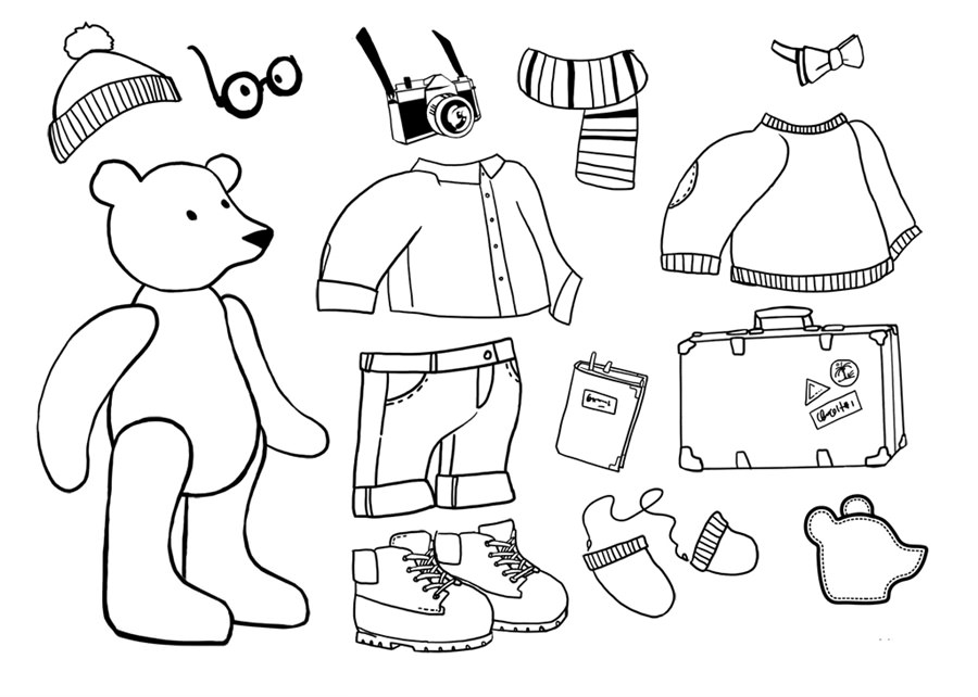Одяг для ведмедика