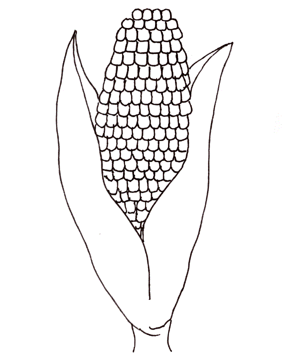 Кукурудза з листям
