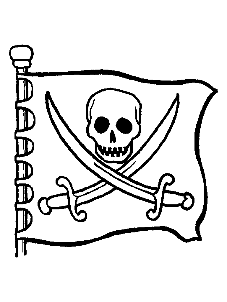 Прапор піратів лего