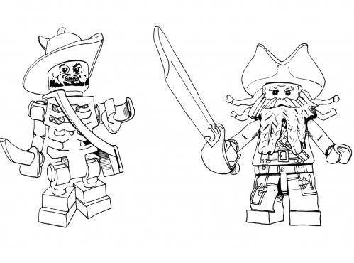 Пірати з конструктора лего