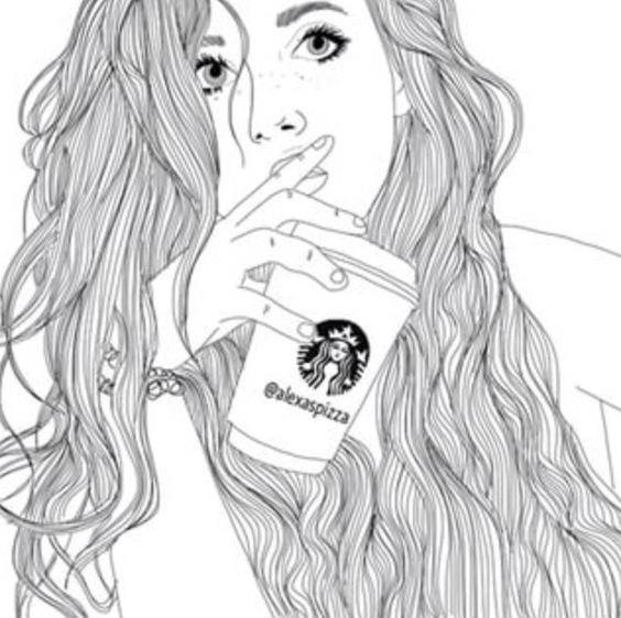 Дівчина з кавою