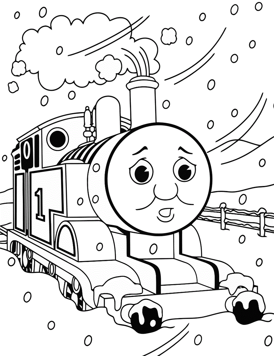 Томас і сніг