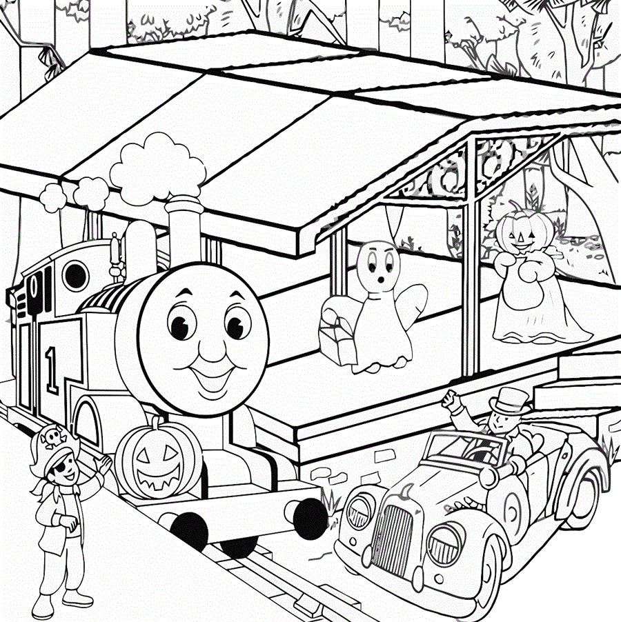 Томас на станції