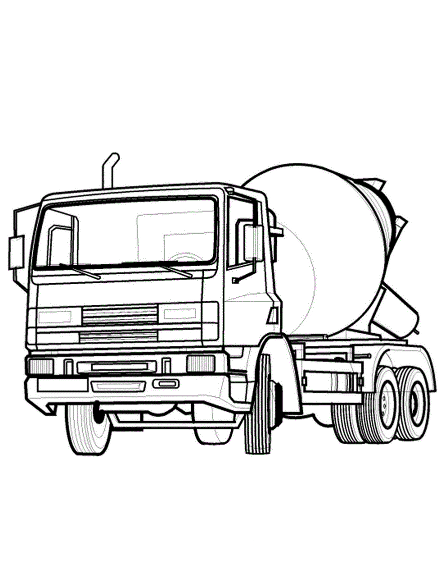 Вантажівка бетономішалка