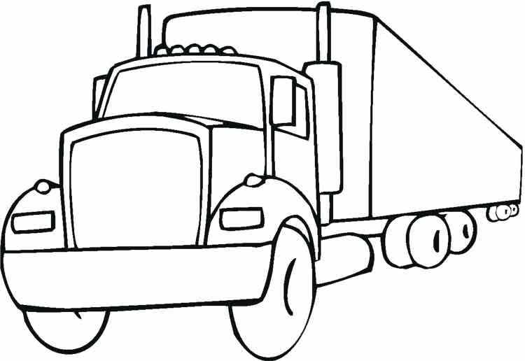 Малюнок вантажівка