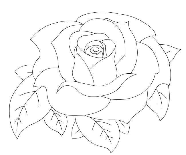 Малюнок Троянди