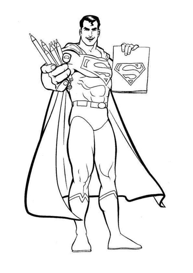 Супермен з олівцями