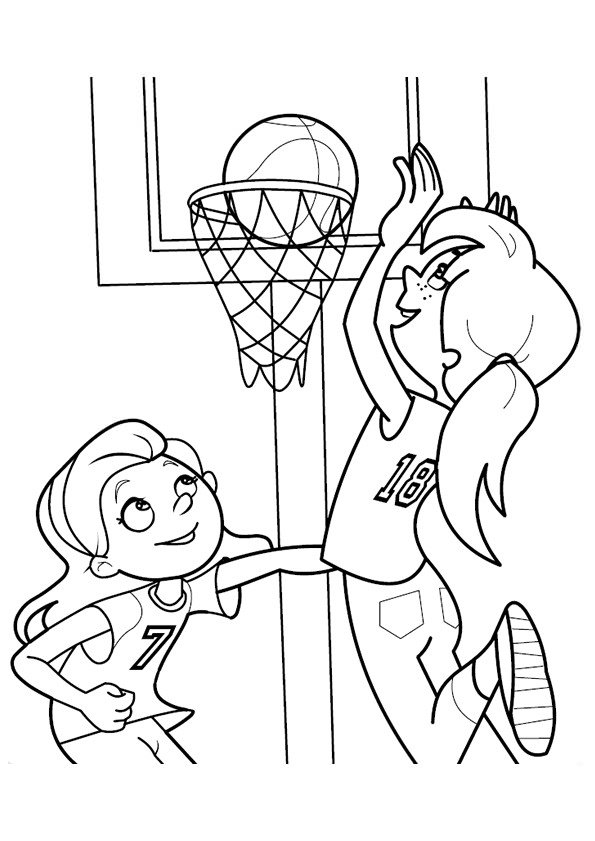 Дівчинки і баскетбол