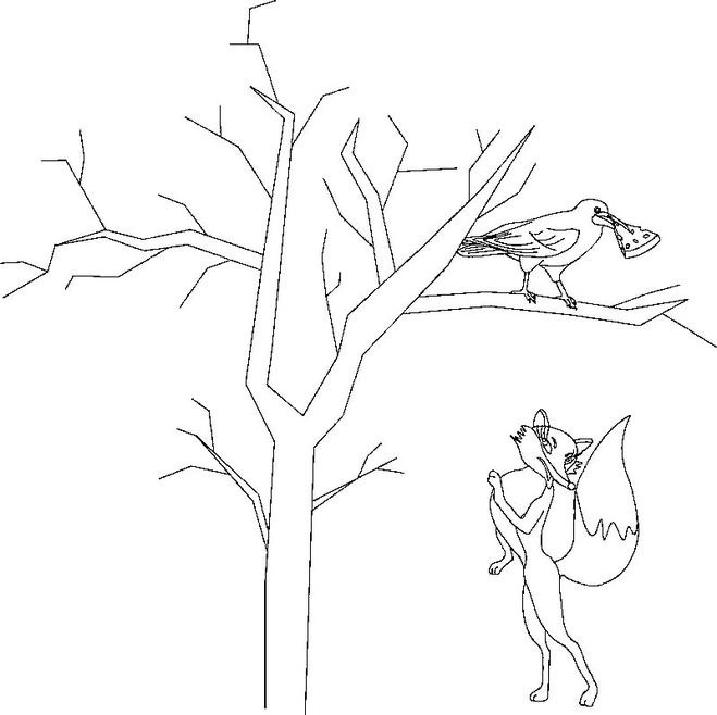 Ворона і лисиця