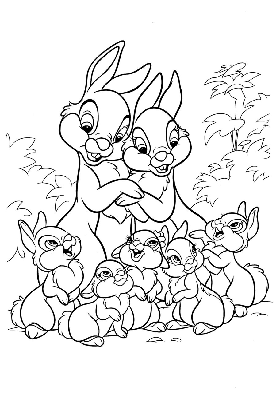 Сім'я зайцев