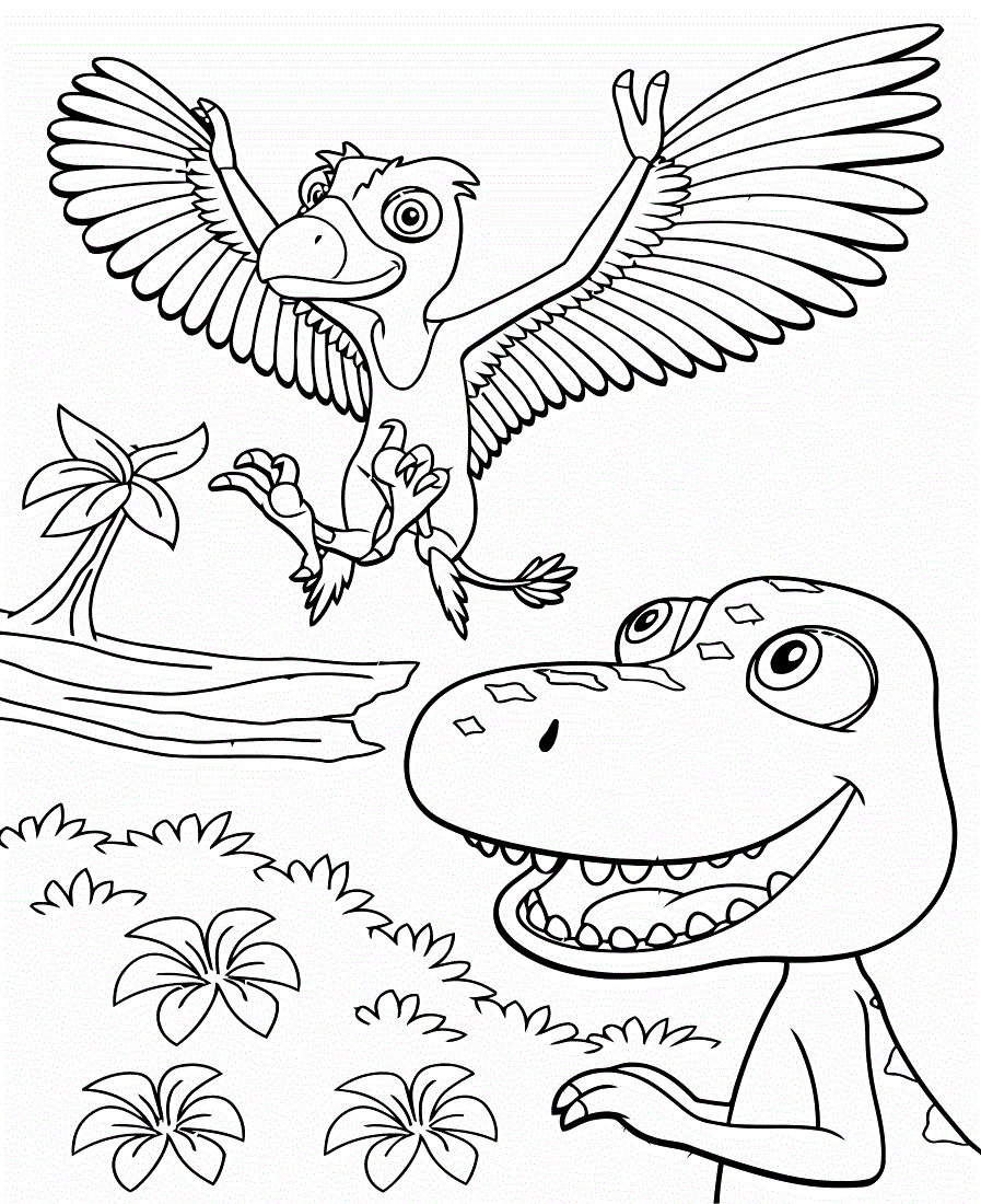 Два динозаврика