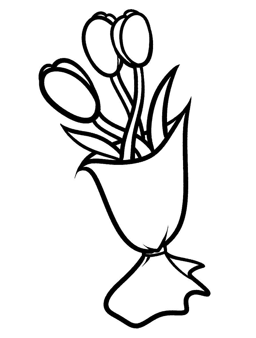 Тюльпани в папері