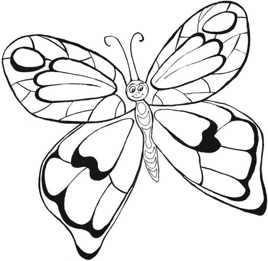 малюнок метелик