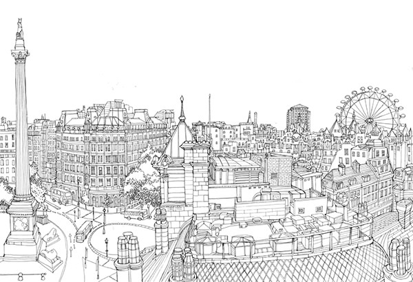 Розмальовка Лондон