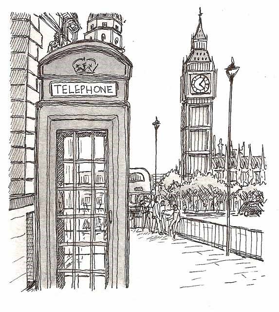 Лондон. Телефонна будка