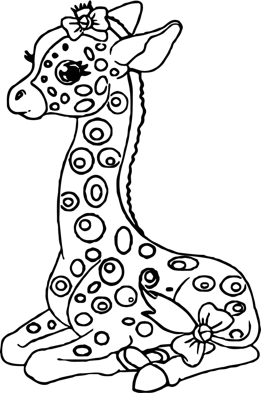 Жираф дівчинка