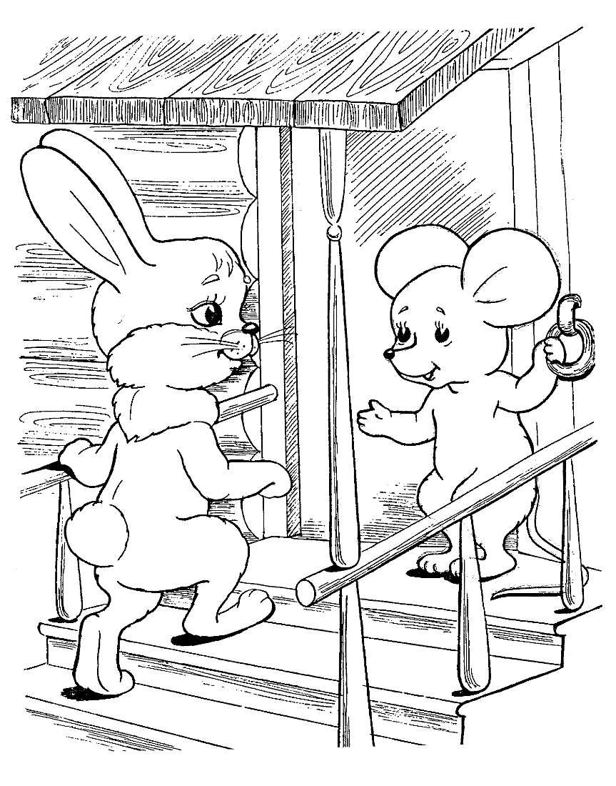 Зайчик і мишка