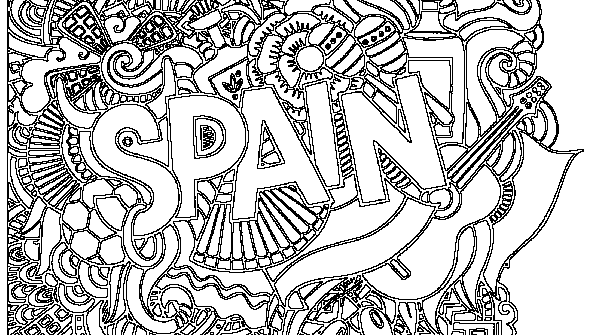 Розмальовка Іспанія