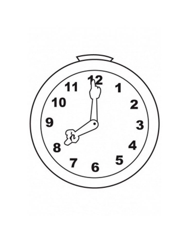Розмальовка Годинник