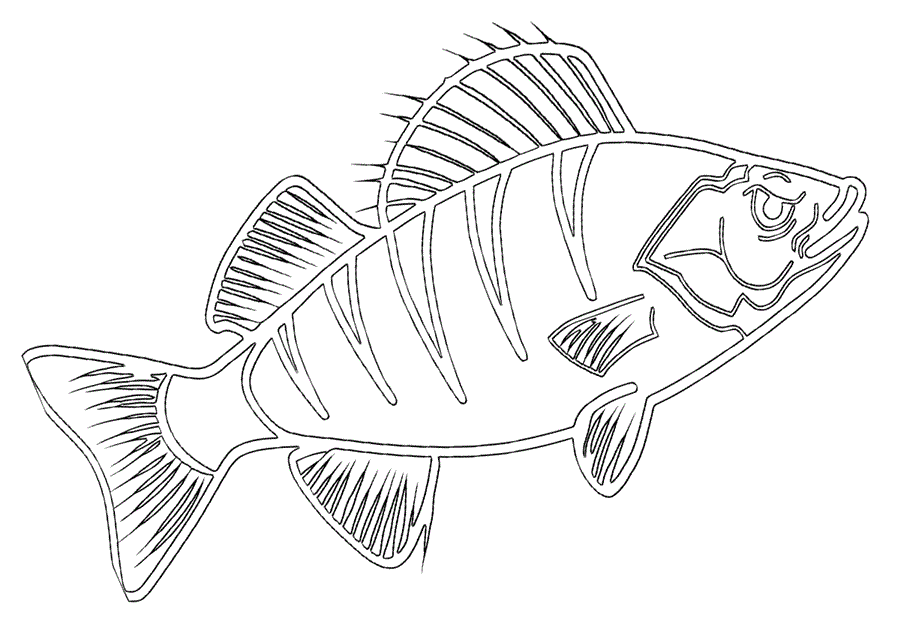 Рибка Окунь