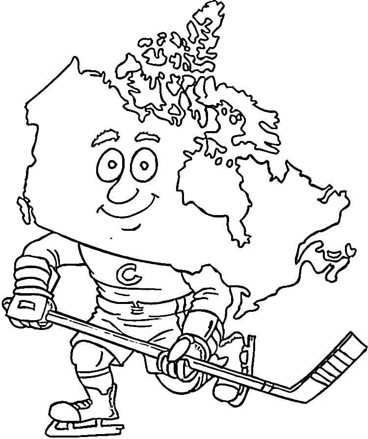Карта Канади