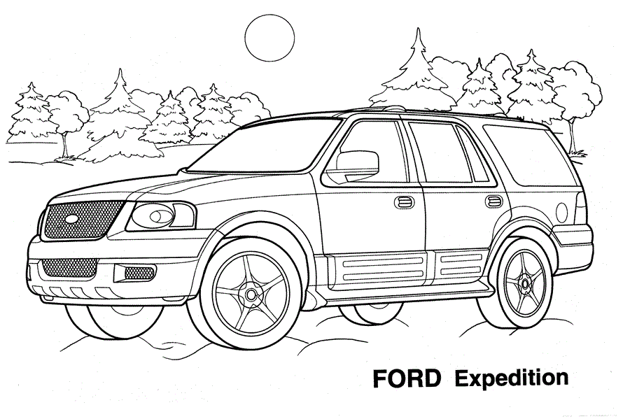 Форд в лісі