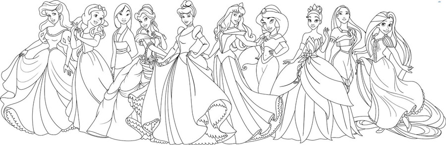 Десять диснеївських принцес