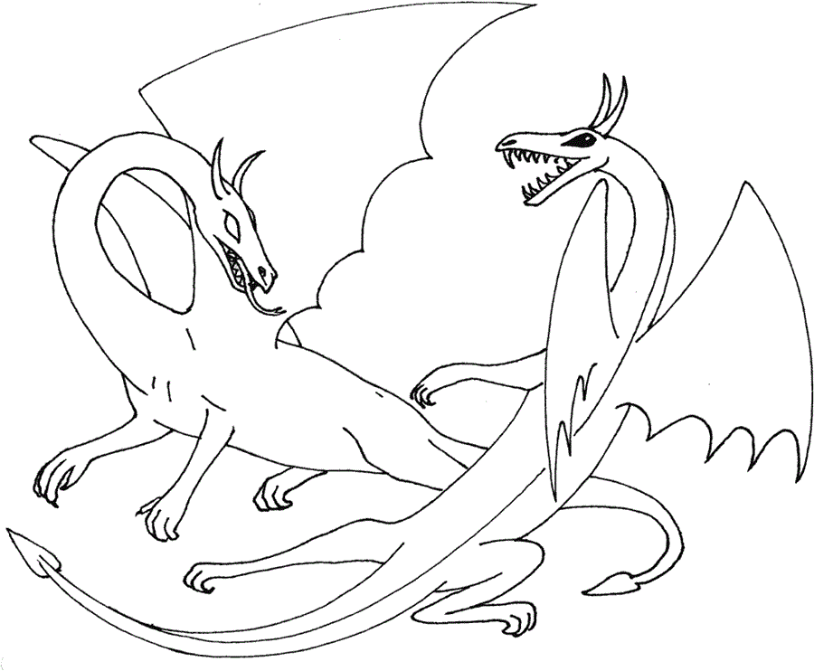 Два дракона