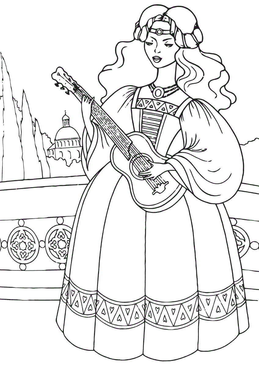 Дівчина з гітарою
