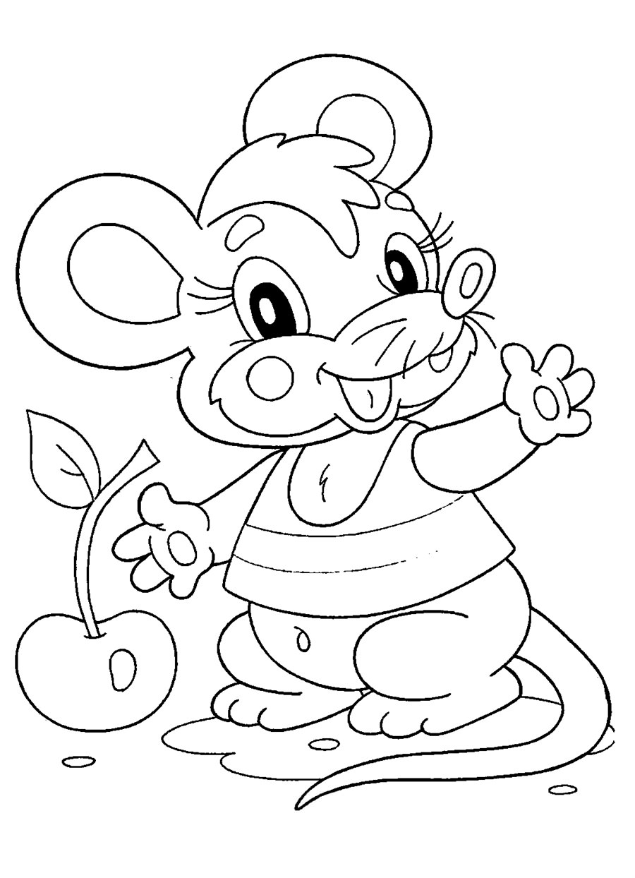 мишка з вишнею